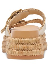 Dolce Vita Women's Wanika Footbed Espadrille Platform Sandals - Sand Nubuck