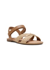 DV by Dolce Vita Kids' Chelly Raffia Sandal in Tan at Nordstrom Rack