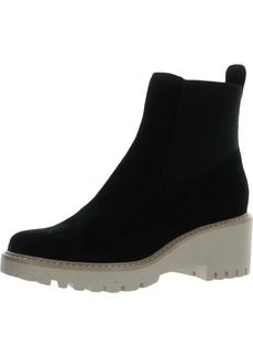 Dolce Vita Hasa Womens Wedge Slip On Ankle Boots