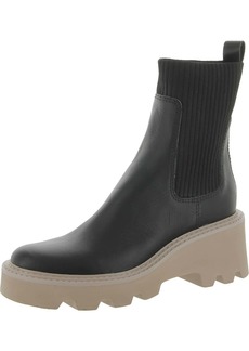 Dolce Vita Hoven H2O Womens Laceless Pull On Chelsea Boots