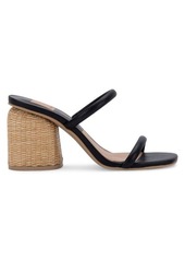 Dolce Vita Ninia Transparent-Strap Woven Sandals
