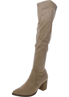 Dolce Vita Tempt Womens Faux Suede Over-The-Knee Boots