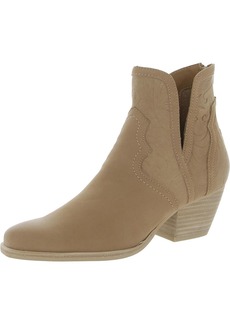 Dolce Vita Womens Leather Slip-On Booties