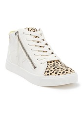 Dolce Vita Zuri Side Zip Lace-Up Mid Top Sneaker
