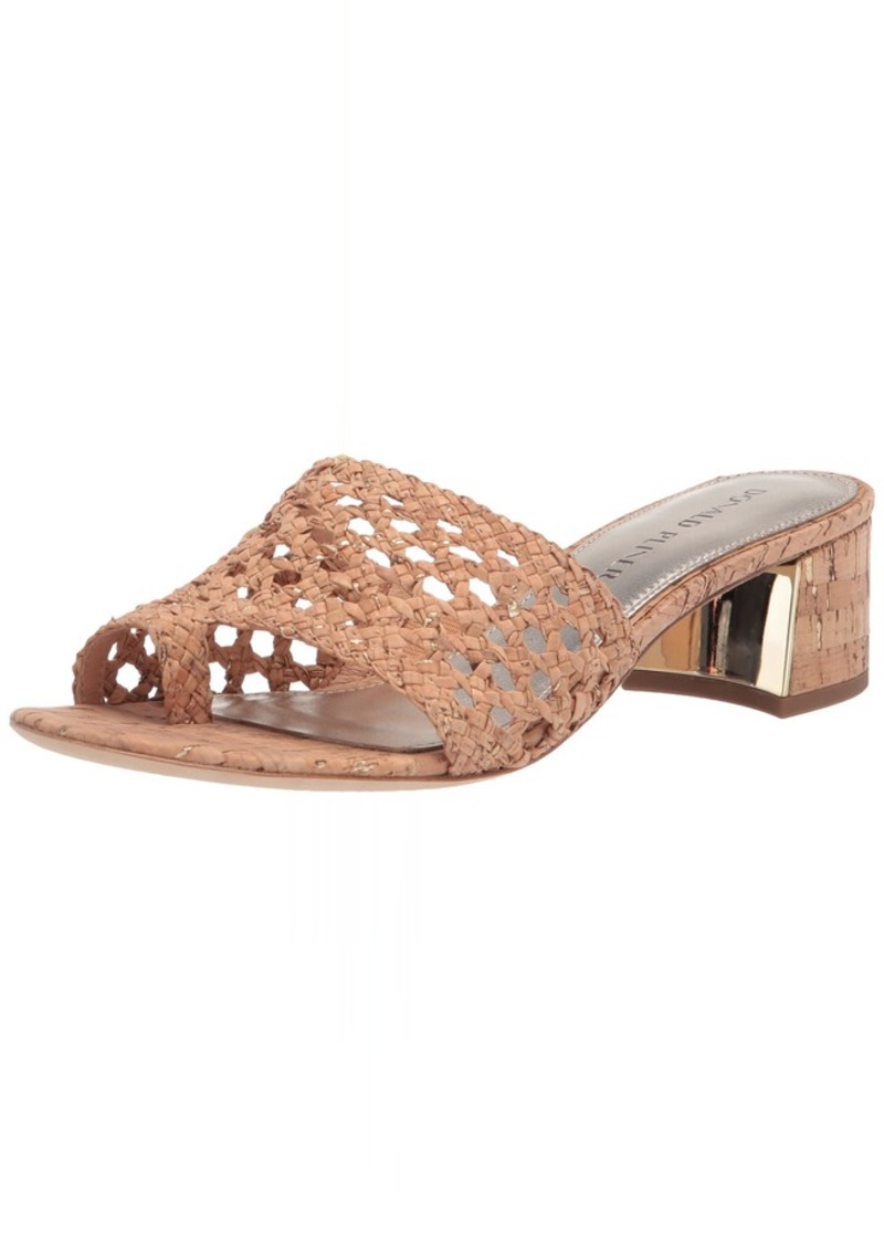 Donald J Pliner Donald Pliner Women's Heeled Sandal Natural/Platino-Sparkle Cork