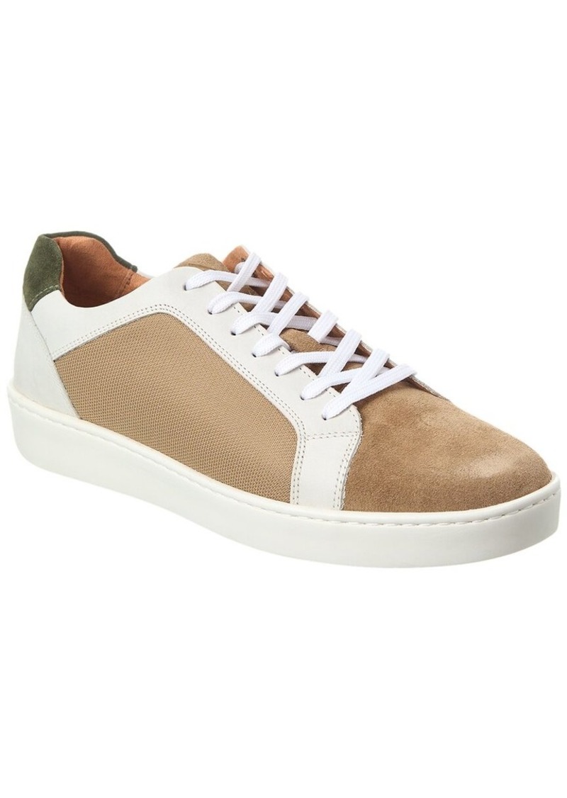 Donald J Pliner Donald Pliner Suede-Trim Sneaker