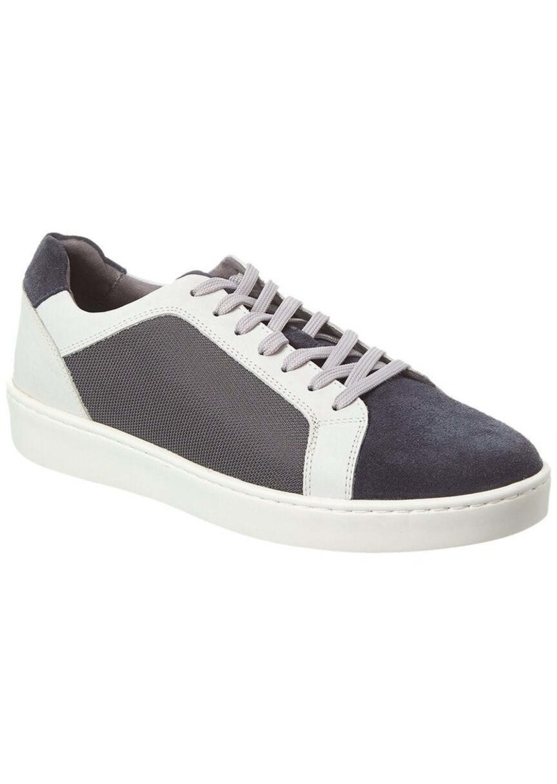 Donald J Pliner Donald Pliner Suede-Trim Sneaker