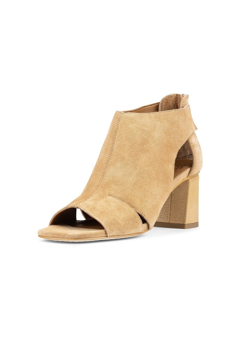 Donald J Pliner Donald Pliner Women's Perra Heeled Sandal Camel-Suede