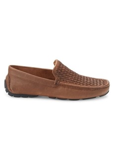 Donald J Pliner Leather Driving Loafers