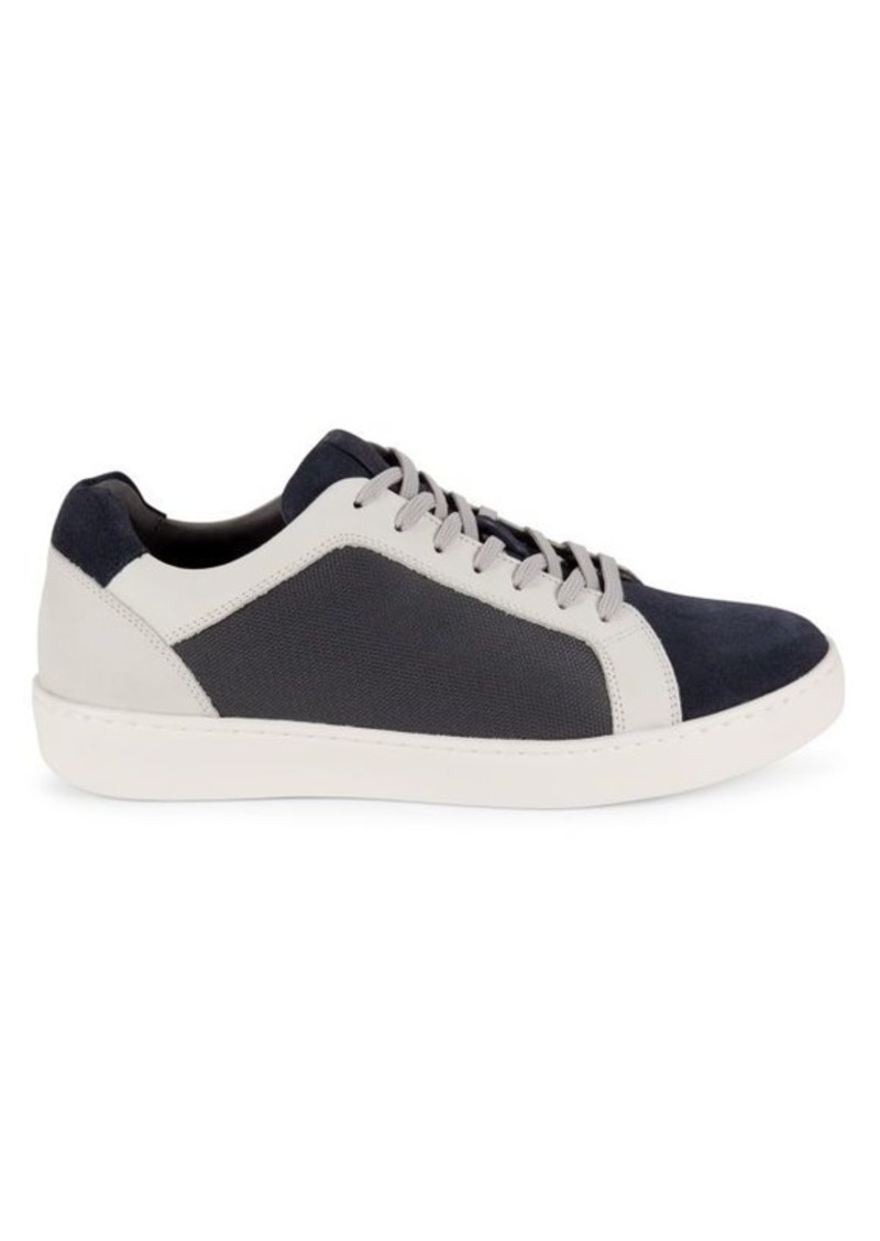 Donald J Pliner Suede Mesh Sneakers