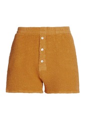 DONNI Waffle Knit Shorts