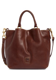 Dooney & Bourke Small Barlow Leather Tote Bag in Chestnut at Nordstrom Rack