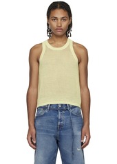 Double Rainbouu Off-White Crewneck Tank Top