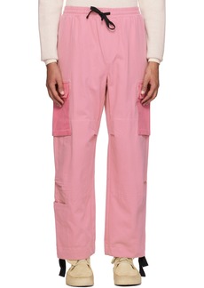 Double Rainbouu Pink Drawstring Cargo Pants