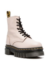 Dr. Martens Audrick 8-Eyeye Lux leather ankle boots