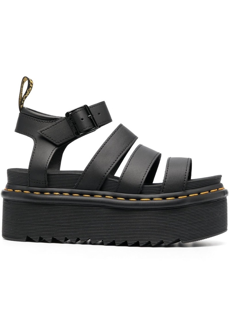 Dr. Martens buckled 70mm flatform sandals