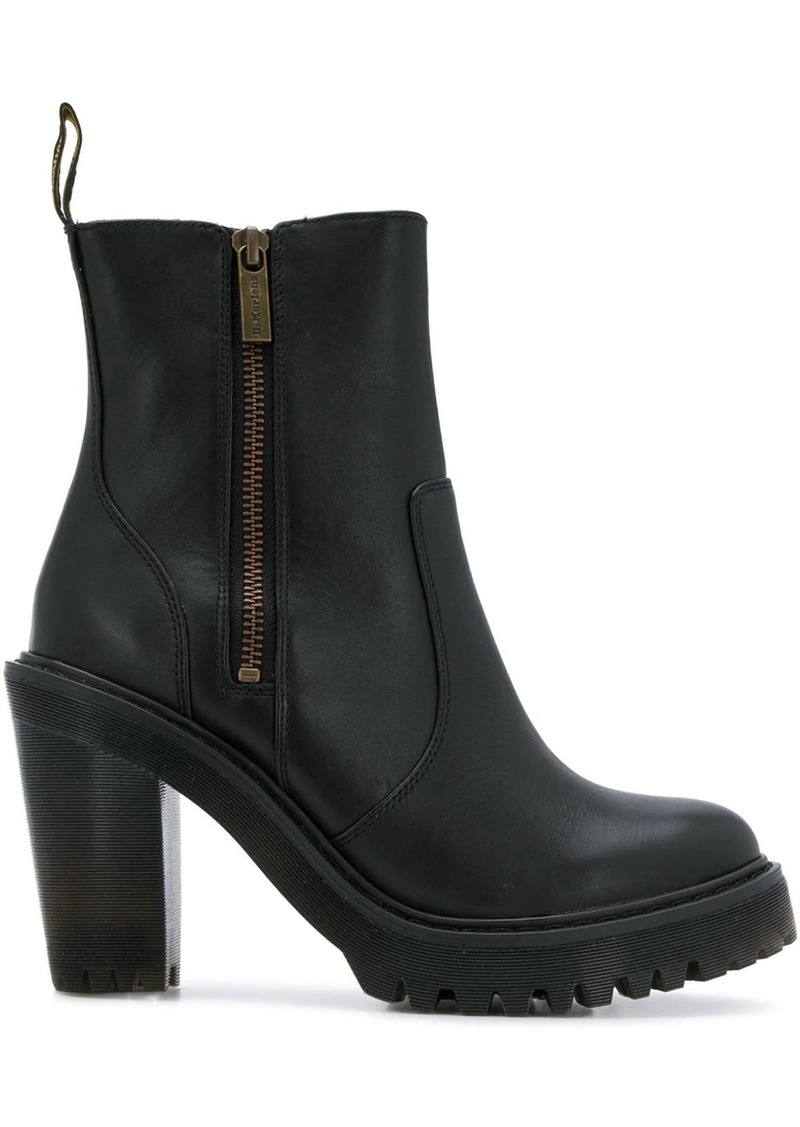 dr martens chunky heel