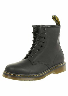 Dr. Martens Unisex 1460 Greasy Leather 8 Eye Boot Black