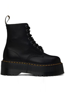 Dr. Martens Black 1460 Pascal Max Leather Platform Boots