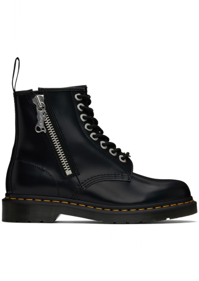 Dr. Martens Black 1460 Zip Boots