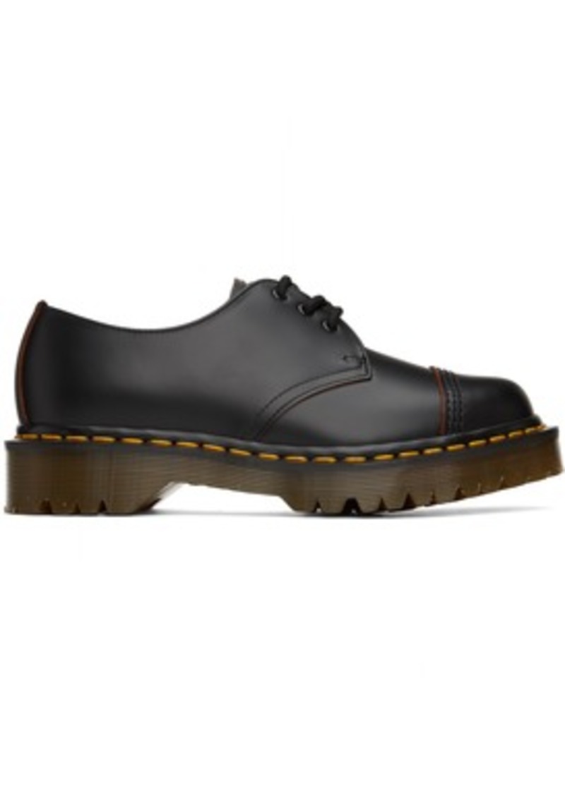 Dr. Martens Black 1461 Bex Toe Cap Oxfords