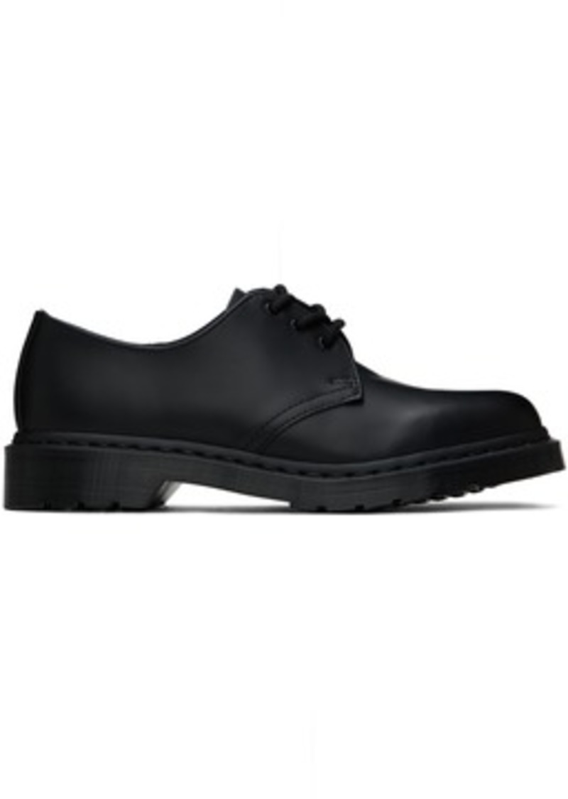 Dr. Martens Black 1461 Mono Smooth Leather Oxfords