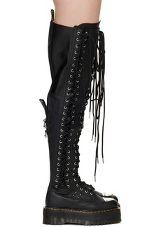 Dr. Martens Black 28-Eye Extreme Max Knee High Boots