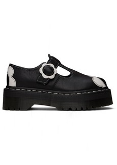 Dr. Martens Black Bethan Leather Platform Loafers