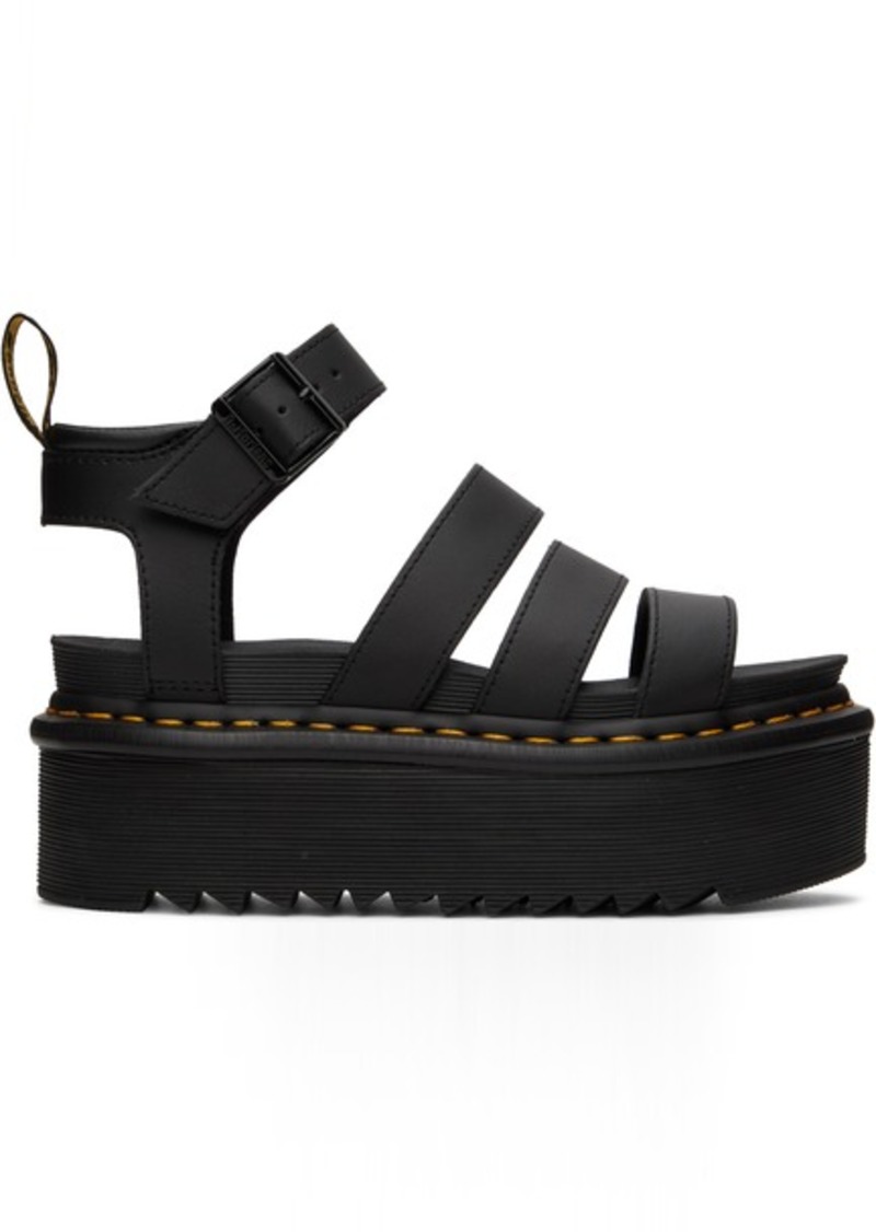 Dr. Martens Black Blaire Hydro Sandals