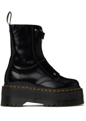 Dr. Martens Black Jetta Hi Max Leather Platform Boots