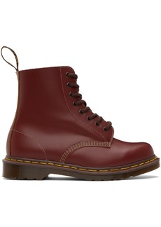 Dr. Martens Burgundy 'Made In England' 1460 Boots