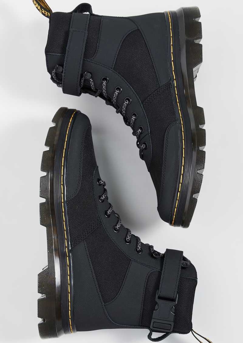 dr martens black combs tech boots