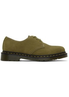 Dr. Martens Khaki 1461 Tumbled Nubuck Oxfords