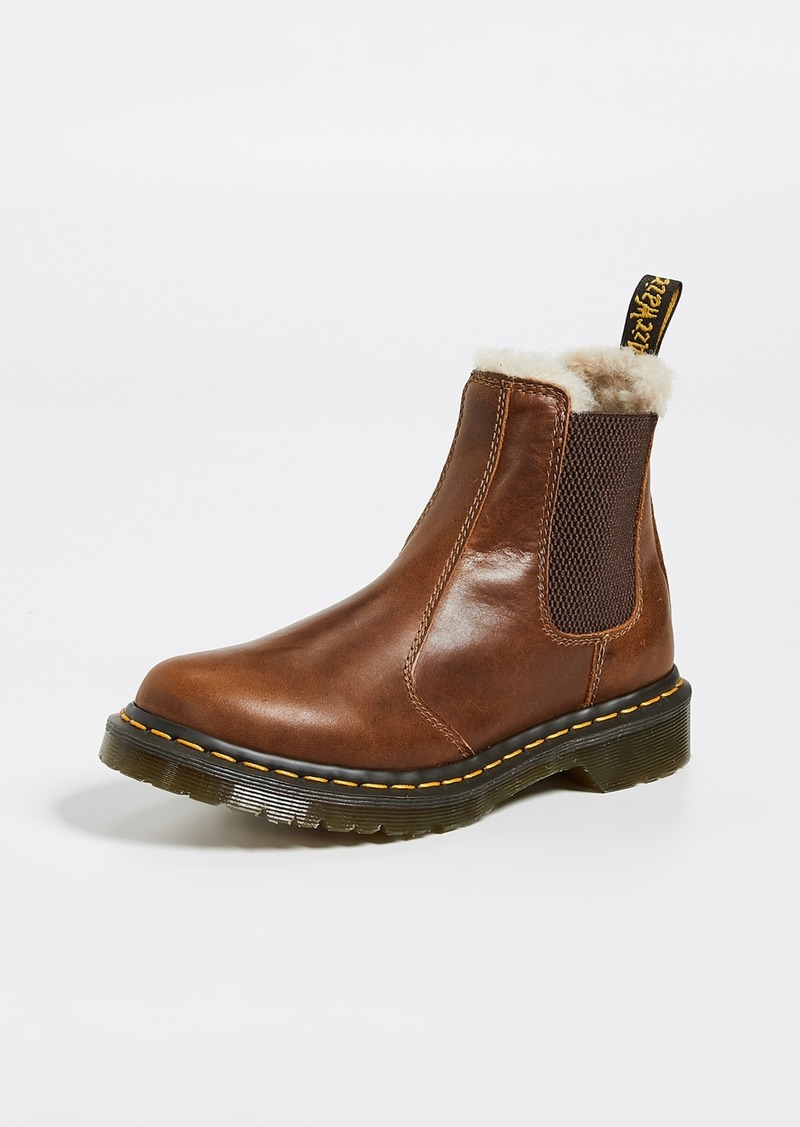 sherpa chelsea boots