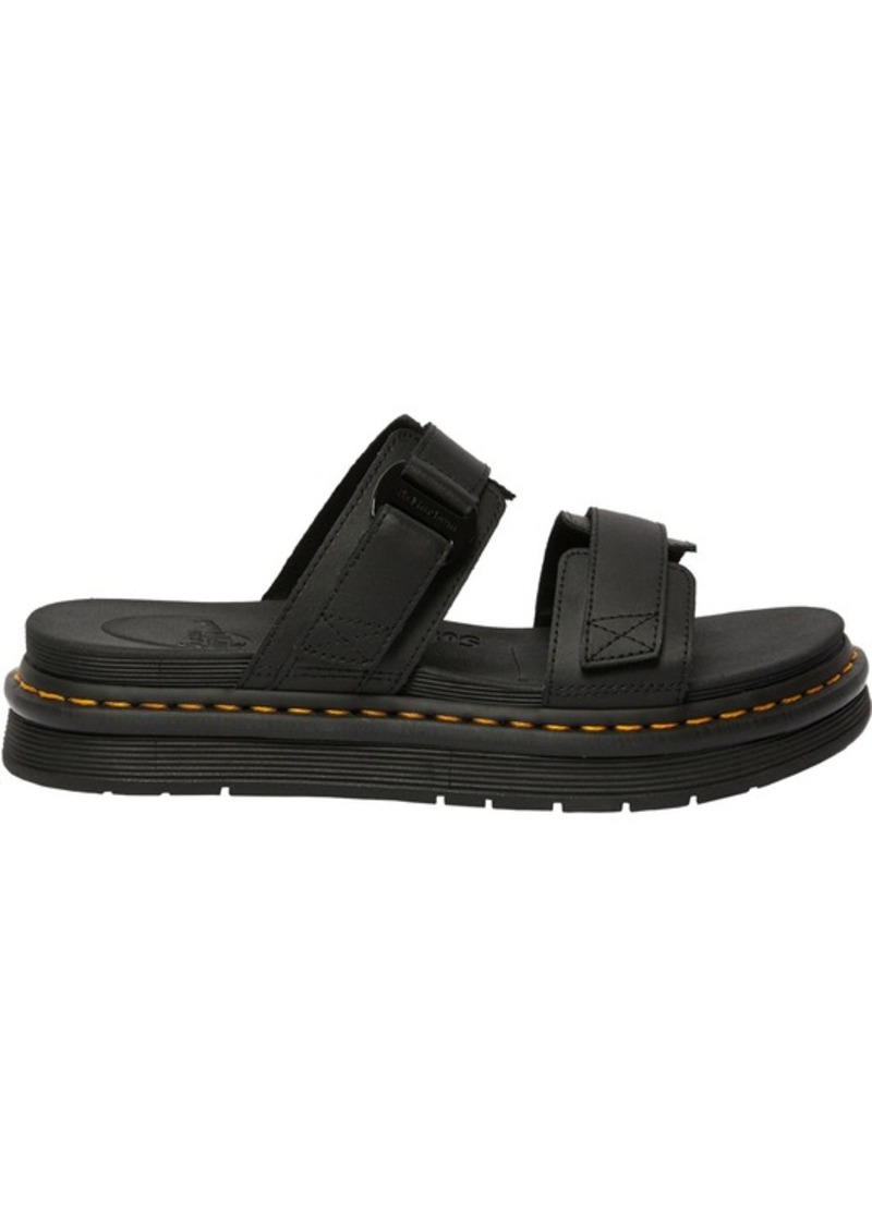 Dr. Martens Men's Chilton Hydro Leather Sandals, Size 11, Black | Father's Day Gift Idea