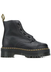 DR. MARTENS Sinclair leather platform ankle boots