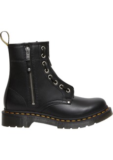 Dr. Martens Women's 1460 Double Zip Leather Boots, Size 6, Black