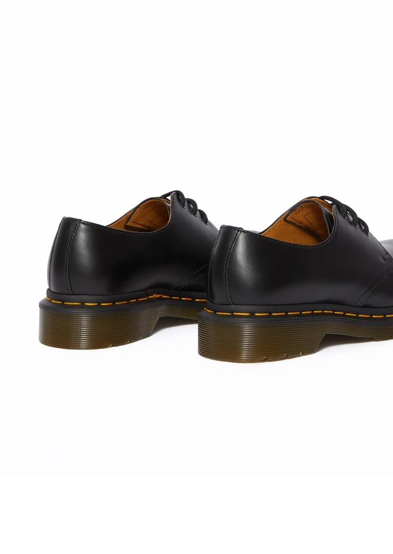 Dr. Martens Women's 1461 3-Eye Leather Oxford Shoe Black Smooth  M US