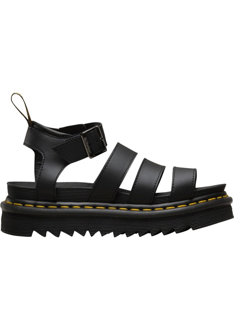 Dr. Martens Women's Blaire Hydro Leather Sandals, Size 6, Black