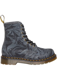 Dr. Martens Women's Pascal Marbled Suede Boots, Size 6, Black