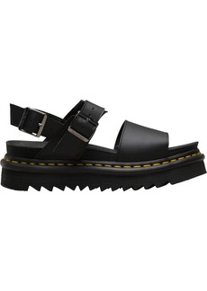Dr. Martens Women's Voss Hydro Leather Sandals, Size 6, Black