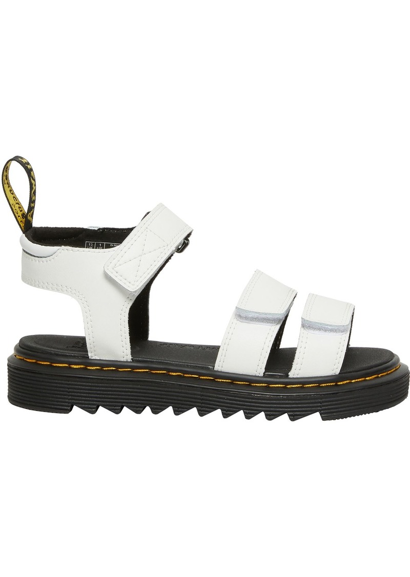 Dr. Martens Youth Klaire Lamper Sandals, 11.0K, White