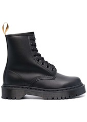 Dr. Martens faux leather lace-up ankle boots