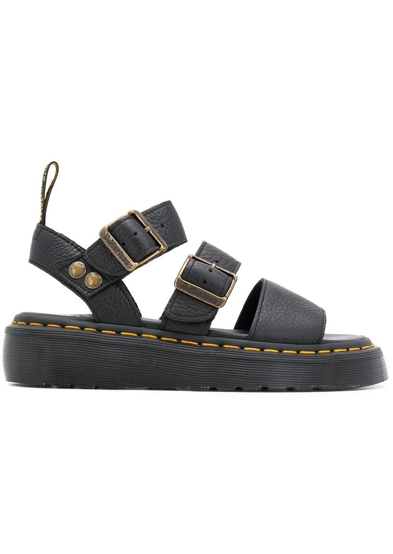 Dr. Martens open toe buckled sandals