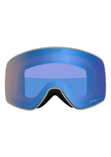 DRAGON NFX2 60mm Snow Goggles with Bonus Lens in Salt/Flash Blue /Dark Smoke at Nordstrom