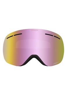 DRAGON X1S 70mm Snow Goggles with Bonus Lens in Cool Grey/Pink Ion/Dark at Nordstrom