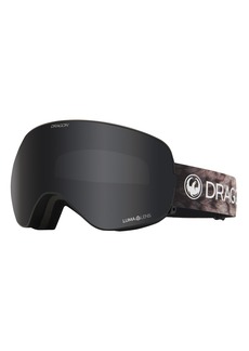 DRAGON X2S 72mm Spherical Snow Goggles with Bonus Lenses in Snow Leopard/Dark Smoke Lens at Nordstrom