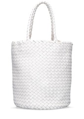 Dragon Hand Braided Leather Straps Basket Bag