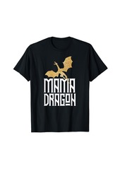 Mama Dragon Gift Matching Family Tribe Mom Mother T-Shirt