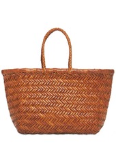 Dragon Triple Jump Small Leather Basket Bag